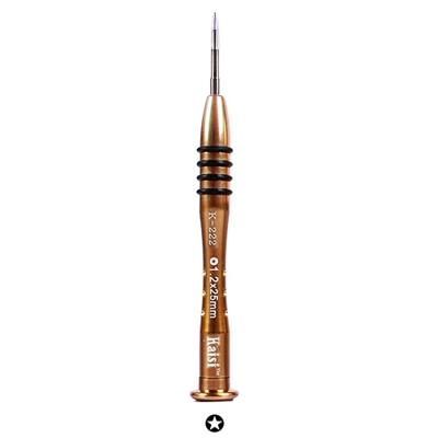 K-222 Precision schroevendraaiers professionele reparatie opening tool voor mobiele telefoon Tablet PC (vijf sterren: 1 2)
