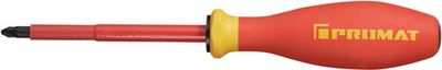 Promat Schroevendraaier | maat PZD 2 | klinglengte 100 mm VDE geïsoleerd | m. maatindicatiesysteem - 4000828042 4000828042