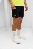 Under Armour Vanish Woven 15CM Korte Broek Heren Zwart/Geel - Maat S - Kleur: ZwartGeel | Soccerfanshop