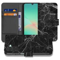 Samsung Galaxy A26 Marmer Zwart | Book Case | Samsung Galaxy A26 Marmer Zwart | Book Case |
