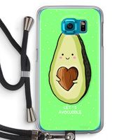 Avocuddle: Samsung Galaxy S6 Transparant Hoesje met koord Avocuddle: Samsung Galaxy S6 Transparant Hoesje met koord