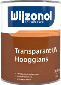 wijzonol transparant uv hoogglans 3100 kleurloos 2.5 ltr