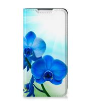 Samsung Galaxy S22 Smart Cover Orchidee Blauw - Cadeau voor je Moeder