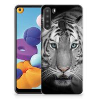 Samsung Galaxy A21 TPU Hoesje Tijger