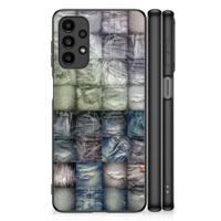 GSM Cover Samsung Galaxy A13 4G Spijkerbroeken