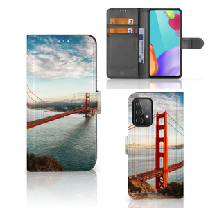 Samsung Galaxy A52 Flip Cover Golden Gate Bridge