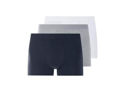 LIVERGY 3 heren boxers (Marine/grijs/wit, 3XL)