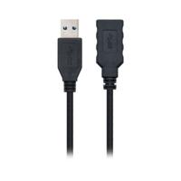 USB-kabel NANOCABLE 10.01.090 Zwart Afmeting 1 m
