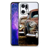 OPPO Find X5 Pro Silicone Back Case Vintage Auto