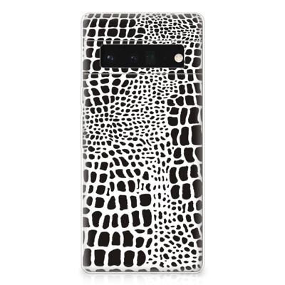 Google Pixel 6 Pro | TPU Hoesje | Slangenprint