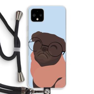 Ludo: Pixel 4 XL Transparant Hoesje met koord