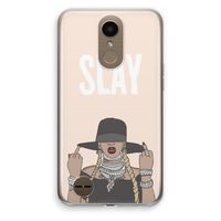 Slay All Day: LG K10 (2017) Transparant Hoesje