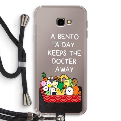Bento a day: Samsung Galaxy J4 Plus Transparant Hoesje met koord