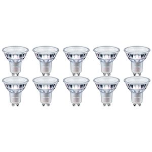 PHILIPS - LED Spot 10 Pack - MASTER 927 36D VLE - GU10 Fitting - DimTone Dimbaar - 4.9W - Warm Wit 2200K-2700K | Vervangt 50W