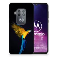 Motorola One Zoom | TPU Hoesje | Papegaai