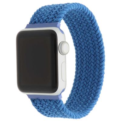 Apple Watch Nylon Gevlochten Solo Band - Atlantische Blauw - 44, 45, 46 & 49mm - L Apple Watch Nylon Gevlochten Solo Band - Atlantische Blauw - 44, 45, 46 & 49mm - L