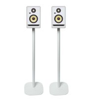 Vebos boekenplank speaker standaard universeel wit set