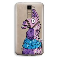 Lama: LG K10 (2016) Transparant Hoesje