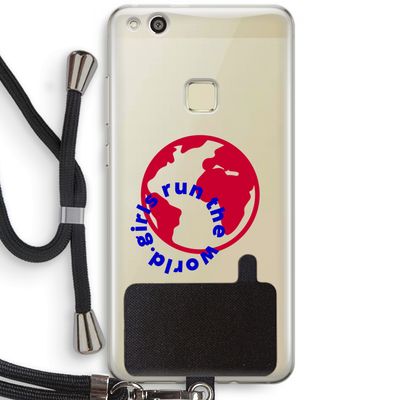 Run The World: Huawei Ascend P10 Lite Transparant Hoesje met koord