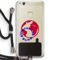 Run The World: Huawei Ascend P10 Lite Transparant Hoesje met koord