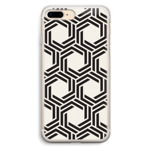 Geometrisch patroon: iPhone 7 Plus Transparant Hoesje