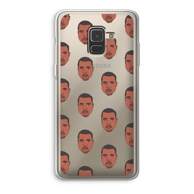 Kanye Call Me?: Samsung Galaxy A8 (2018) Transparant Hoesje