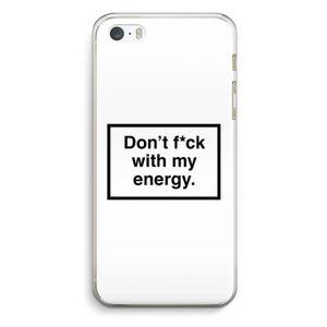 My energy: iPhone 5 / 5S / SE Transparant Hoesje