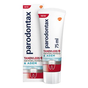 Parodontax Tandvlees+ Gevoeligheid & Adem tandpasta 75ML