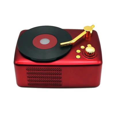 Retro stijl Bluetooth Speaker ingebouwde High-sensitivity FM ontvangende antenne lange termijn reis