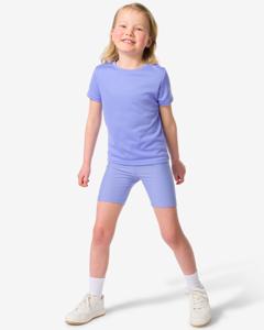 HEMA Kinderfietsbroekje Blauw (blauw)
