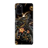 Huilende Wolf: Volledig geprint Samsung Galaxy S20 Plus Hoesje