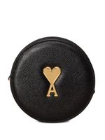 AMI Paris Paris Paris round crossbody bag - Noir