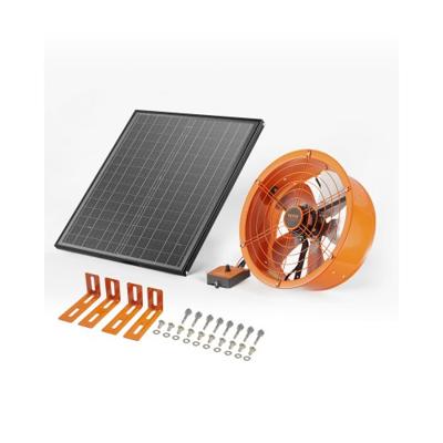 VEVOR Solar Afzuigventilator Ventilatieventilator Φ400x150mm incl. Thermostaat