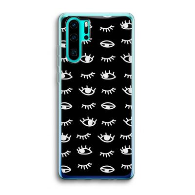Eye pattern #3: Huawei P30 Pro Transparant Hoesje