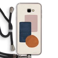 Geo #3: Samsung Galaxy J4 Plus Transparant Hoesje met koord