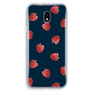 Framboosjes: Samsung Galaxy J3 (2017) Transparant Hoesje