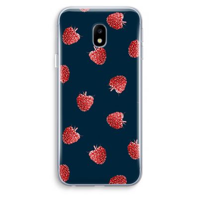 Framboosjes: Samsung Galaxy J3 (2017) Transparant Hoesje