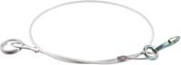 BÜNTE Breakaway cable 1400 mm with hook and ring