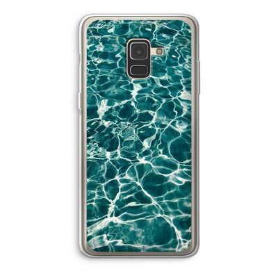 Weerkaatsing water: Samsung Galaxy A8 (2018) Transparant Hoesje