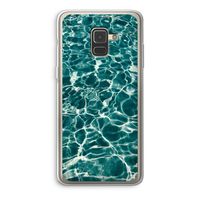 Weerkaatsing water: Samsung Galaxy A8 (2018) Transparant Hoesje