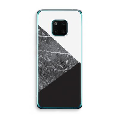 Combinatie marmer: Huawei Mate 20 Pro Transparant Hoesje
