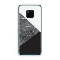 Combinatie marmer: Huawei Mate 20 Pro Transparant Hoesje
