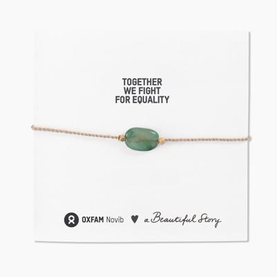 Armbandje met aventurine steen
