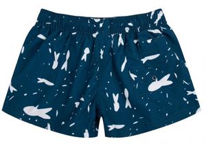Little Indians zwembroek Fish jongens polyester blauw maat 110 Little Indians zwembroek Fish jongens polyester blauw maat 110