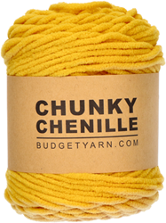 Budgetyarn Chunky Chenille 015 Mustard