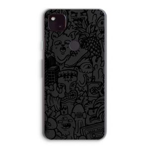 Vexx Black Mixtape: Google Pixel 4a 5G Transparant Hoesje