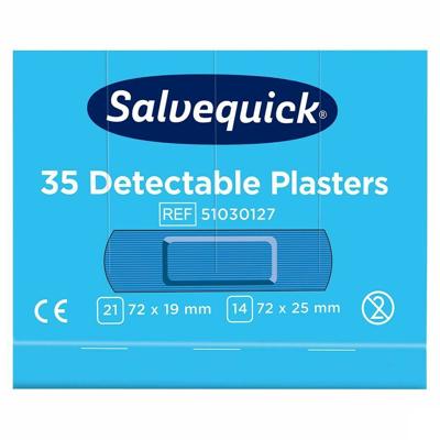 Salvequick Navulling Blauw Detect