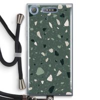 Terrazzo N°19: Sony Xperia XZ1 Transparant Hoesje met koord
