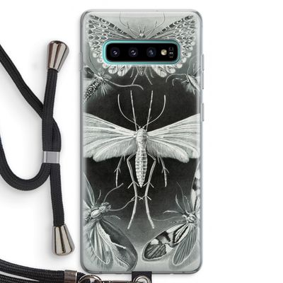 Haeckel Tineida: Samsung Galaxy S10 Plus Transparant Hoesje met koord
