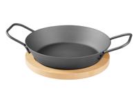 GRILLMEISTER BBQ pan (ø 20cm met serveerplank)